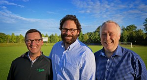 Ian Lacy, Chris Petersen and Kevin Dufour from the Tom Irwin Associates team